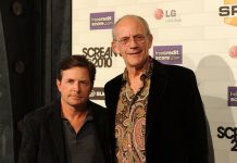 Michael J Fox and Christopher Lloyd