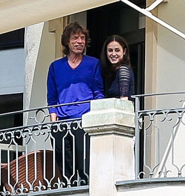 Mick Jagger & Melanie Hamrick